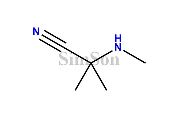 2-methyl-2-(methylamino)propanenitrile
