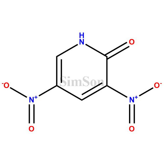 2-Hydroxy-3,5-dinitropyridine