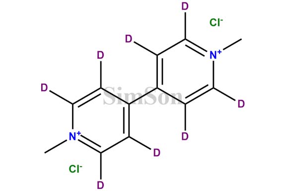 Paraquat dichloride-(rings-D8)