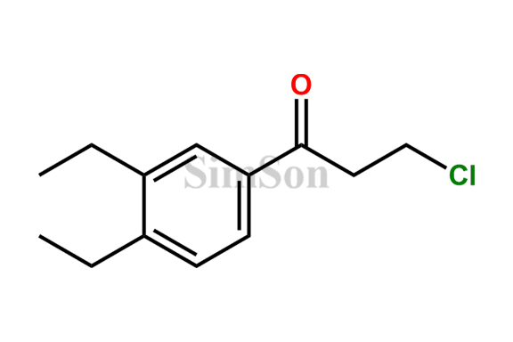 3-Chloro-1-(3,4-Diethylphenyl)propan-1-one