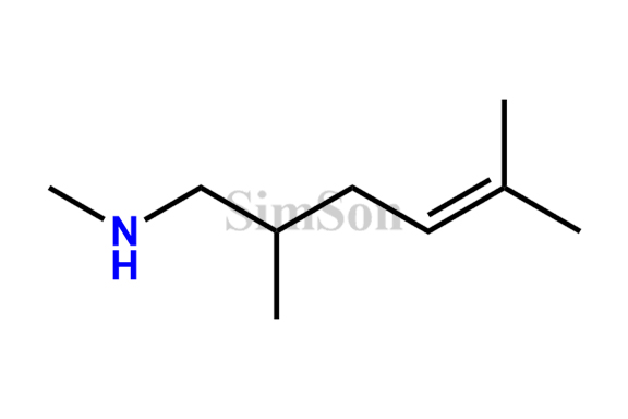 N,2,5-trimethylhex-4-en-1-amine