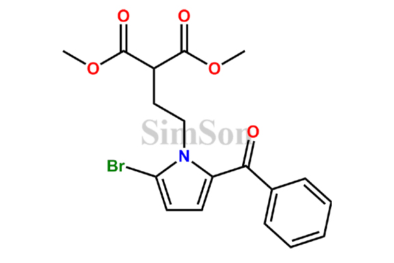 Dimethyl 2-(2-(2-benzoyl-5-bromo-1H-pyrrol-1-yl)ethyl)malonate
