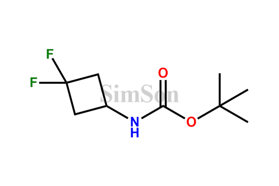 ter-butyl-3,3-difluorocyclobutylcaarbamate