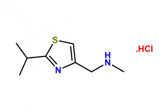 2-Isopropyl-4(((N-methyl)amino)methyl)thiazole hydrochloride