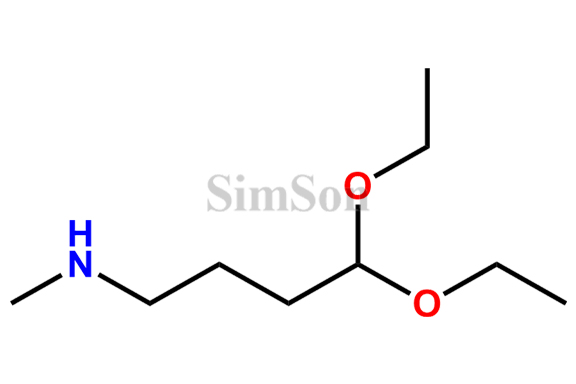 Gamma-Methylaminobutyraldehyde Diethyl Acetal