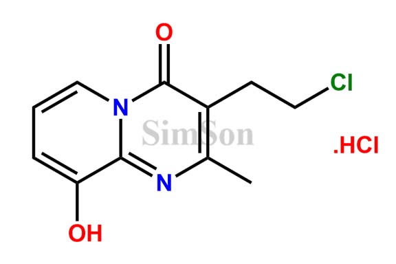 3-(2-Chloroethyl)-9-hydroxy-2-methyl-4H-Pyrido[1,2-a]pyrimidin-4-onehydrochloride