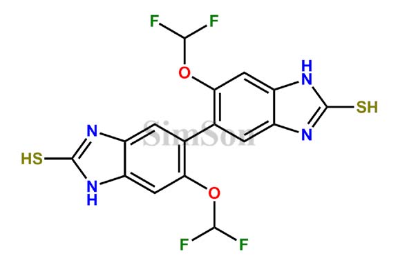 6,6`-bis(difluoromethoxy)-1H,1`H-[5,5`-bibenzo[d]imidazole]-2,2`-dithiol