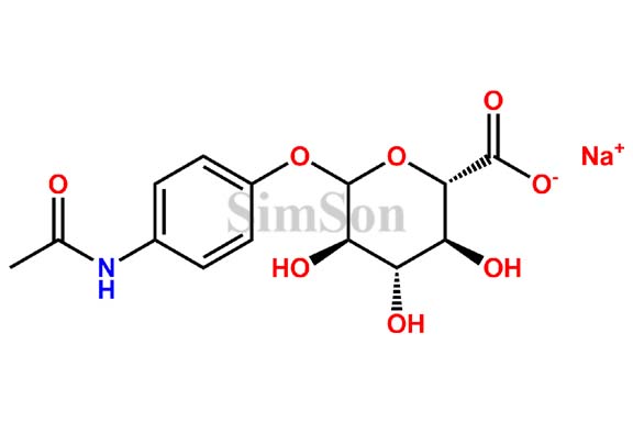 4-Acetamidophenyl beta-D-Glucuronide Sodium Salt
