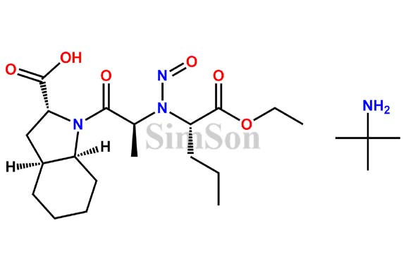 Nitroso Perindopril EP impurity S tert-Butylamine