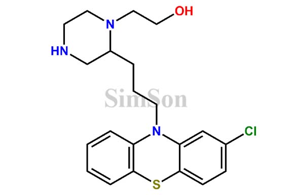 2-[2-[3-(2-chlorophenothiazin-10-yl)propyl]piperazin-1-yl]ethanol