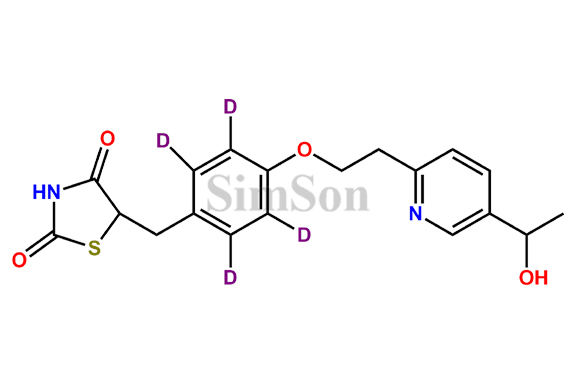 Hydroxy Pioglitazone-D4