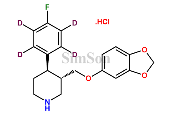 Paroxetine-D4 Hydrochloride