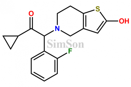 Prasugrel Thiolactone Mixture Of Diastereomers -Desacetyl Hydroxy Prasugrel Impurity