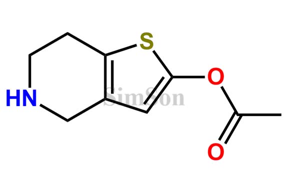 Acetylthienotetrahydropyridine
