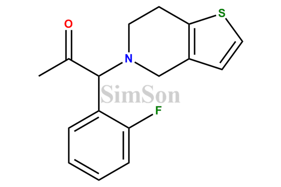 1-(6,7-Dihydrothieno[3,2-c]pyridin-5(4H)-yl)-1-(2-fluorophenyl)propan-2-one