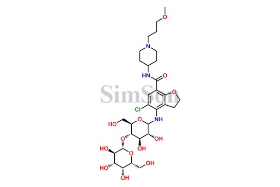 Prucalopride lactose adduct (R,R,S,R isomer)