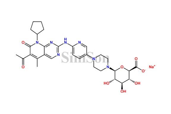 Palbociclib N-b-D-Glucuronide Sodium Salt