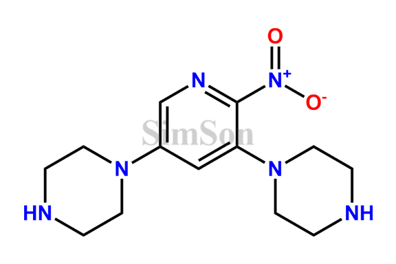 1,1`-(2-nitropyridine-3,5-diyl)dipiperazine