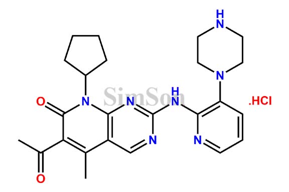 Palbociclib 3-Piperazinyl Isomer Hydrochloride