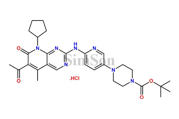 Palbociclib Acetyl Boc Impurity Hydrochloride
