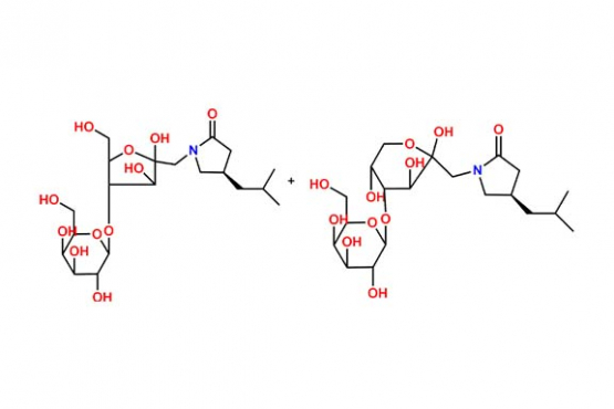 1-Deoxy-1-[(4S)-4-(2-methylpropyl)-2-oxo-1-pyrrolidinyl]-D-fructose,Pyranose(Alpha & Beta Mixture)