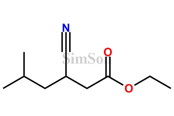 3-cyano-5-methylhexanoic acid ethyl ester