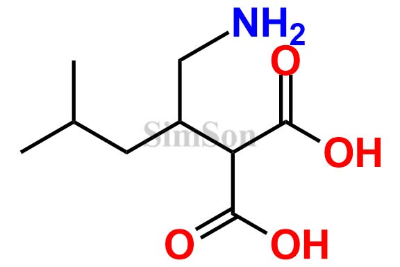 (1-amino-4-methyl pentan-2-yl)propanedioic acid