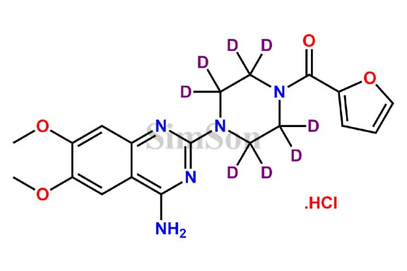 Prazosin D8 Hydrochloride