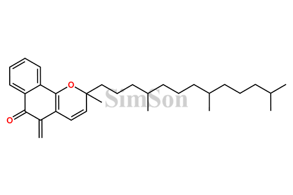 2-Methyl-5-methylene-2-(4,8,12-trimethyltridecyl)-2H-benzo[h]chromen-6(5H)-one