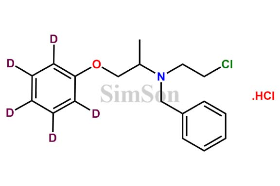 Phenoxybenzamine-D5 Hydrochloride