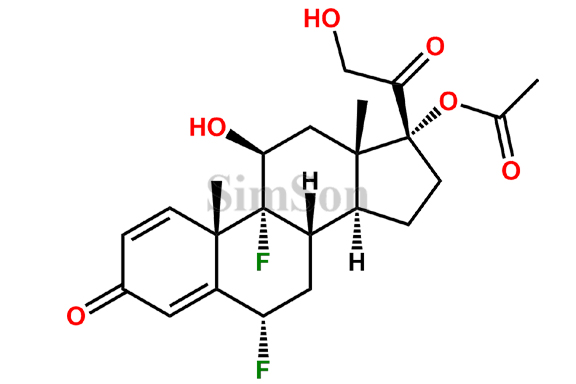 6alpha,9alpha-Difluoroprednisolone 17-Acetate