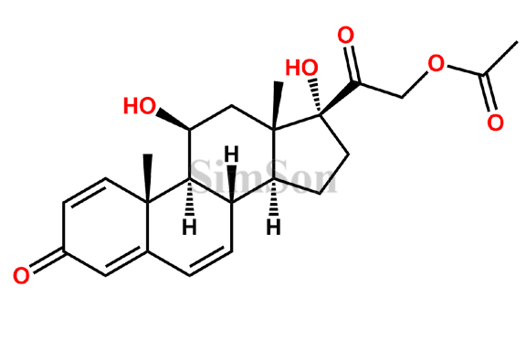 6,7-Dehydro Prednisolone 21-Acetate