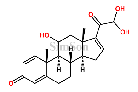 16,17-Dehydro-21-hydroxyl prednisolone
