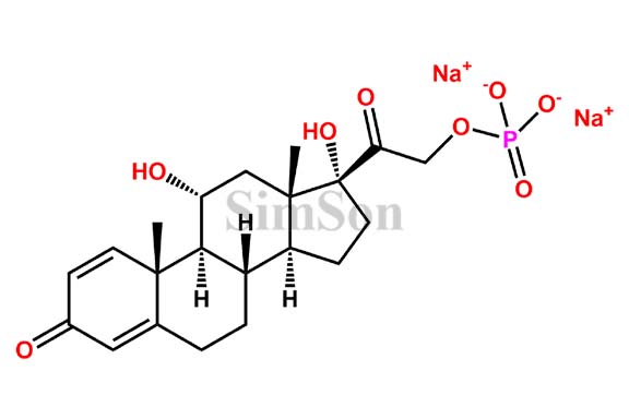 Prednisolone sodium phosphate Impurity Isomer 1