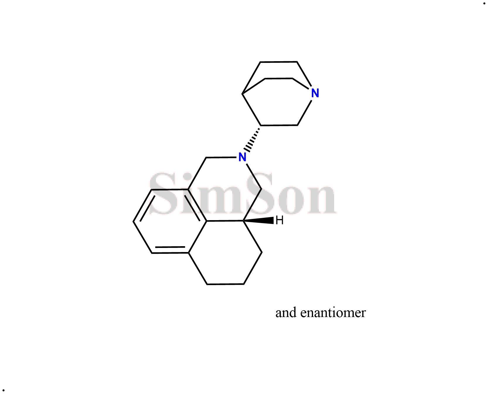 rel-(3aR)-2-(3R)-1-Azabicyclo[2.2.2]oct-3-yl-2,3,3a,4,5,6-hexahydro-1H-benz[de]isoquinoline