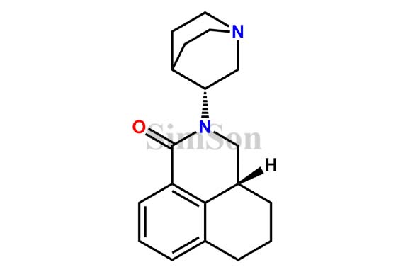 (3aR)-2-[(3R)-1-azabicyclo[2.2.2]octan-3yl]-2,3,3a,4,5,6-hexahydro-1H-benzo[de]isoquinolin-1-one