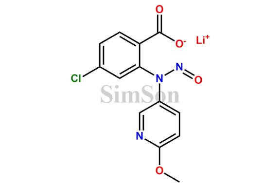 Pyronaridine Nitroso Impurity 1 Lithium Salt
