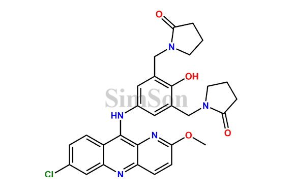 M13 metabolite of Pyronaridine