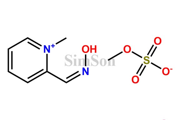 (Z)-2-((hydroxyimino)methyl)-1-methylpyridin-1-ium methyl sulfate