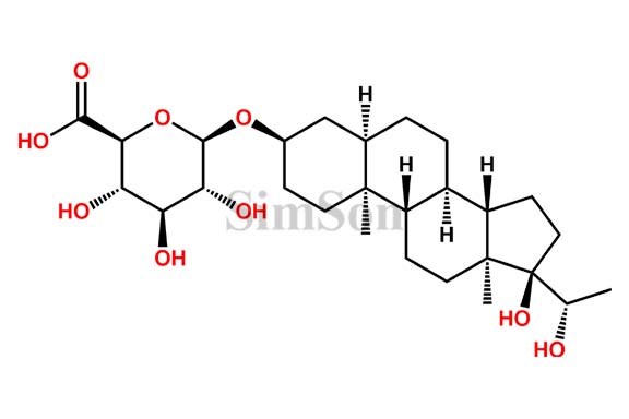 Pregnanetriol 3 alpha-O-beta-D-Glucuronide