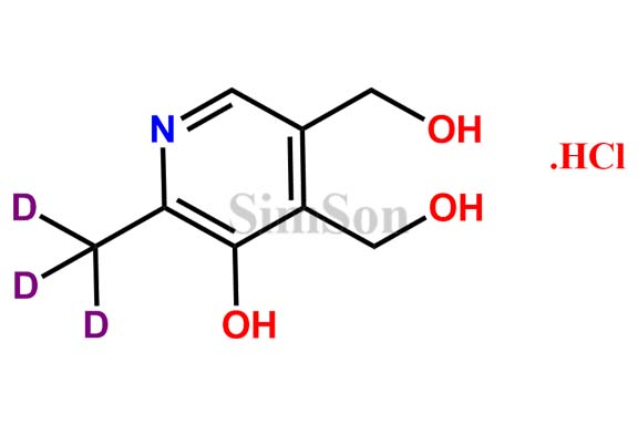 Pyridoxine-D3 Hydrochloride
