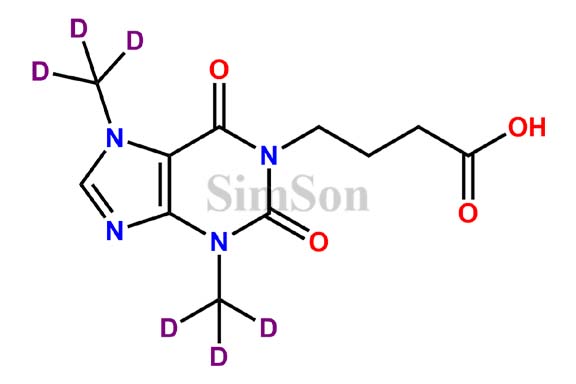 Pentoxifylline M5 Metabolite D6