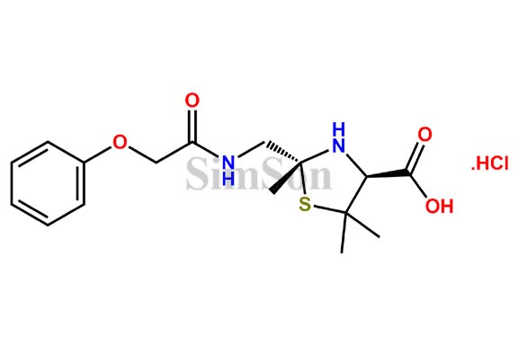 Phenoxymethylpenicillin Potassium Impurity F Hydrochloride