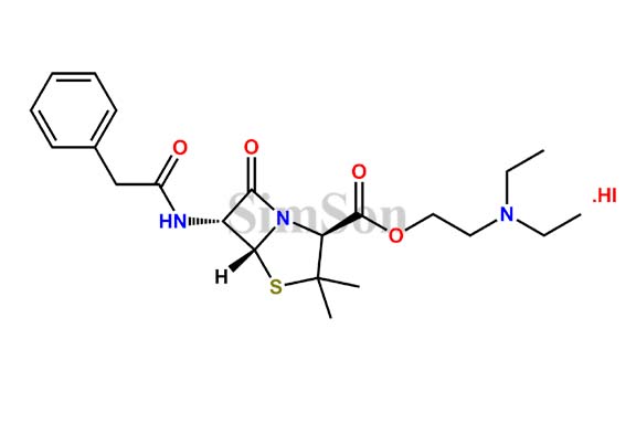 Benzylpenicillin Diethylaminoethyl Ester Hydroiodide