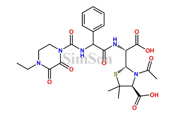 Acetylated Penicilloic Acids of Piperacillin