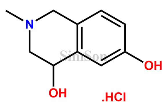 1,2,3,4-tetrahydro-4,6-dihydroxy-2-methyl-isoquinoline hydrochloride