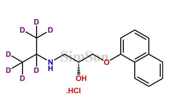 (S)-Propranolol-D7 Hydrochloride