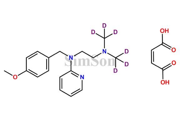 Pyrilamine D6 Maleate