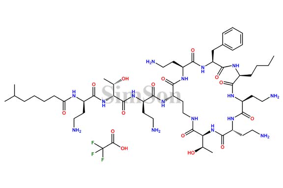 Polymyxin B Impurity 7 Trifluoroacetate