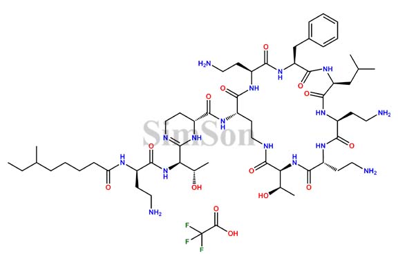 Polymyxin B Impurity 8 Trifluoroacetate